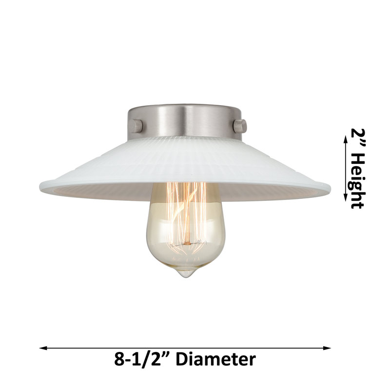 Gayle Armed Sconce, Polished Chrome, Incandescent, Matte White Halophane
