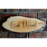 Warroad Personalised Rustic Wooden 1-Line House Sign