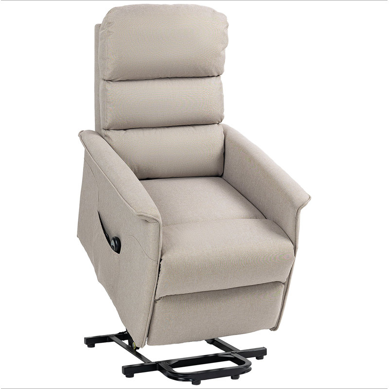 Fauteuil inclinable électrique Power Lift pour personnes âgées, facile à assembler, fauteuil relevable en tissu avec télécommande, poches latérales pour le salon