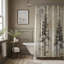 Snowy Tree Line - Premium Shower Curtain-1220742772
