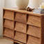 Buffet Mid-Century Wabi-sabi en bois massif