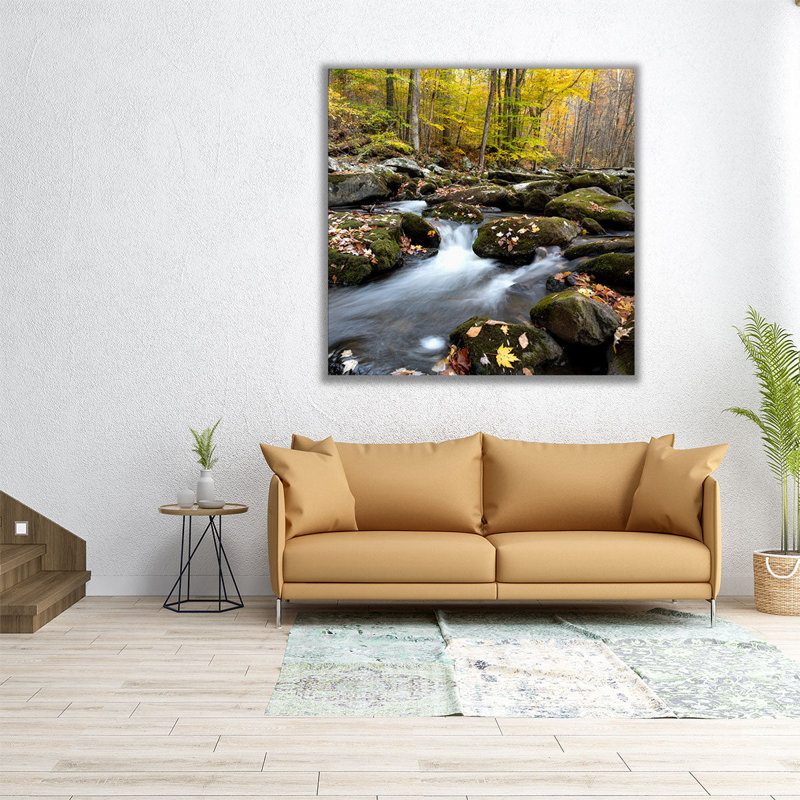 «Autumn Rush», reproduction d'art sur toile, H 12 po x l 12 po