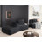 Modern 139" Curved Modular Sectional Sofa-490566156