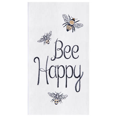 Bee Happy, Bee Humble, Bee Kind Tea Towel