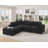 Blebu Corduroy Upholstered Modular Sectional-1361540446