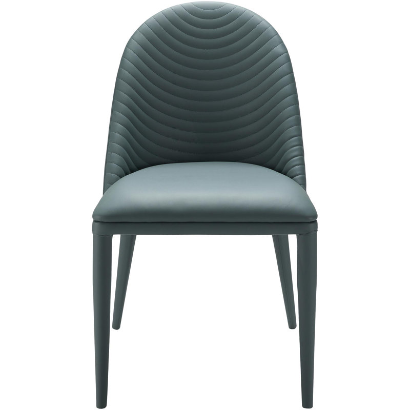 Chaise de salle à manger moderne Cornecia, Bleu