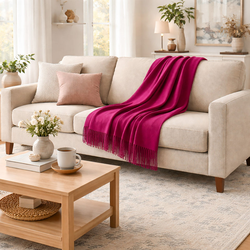 Hudie Throw, Red