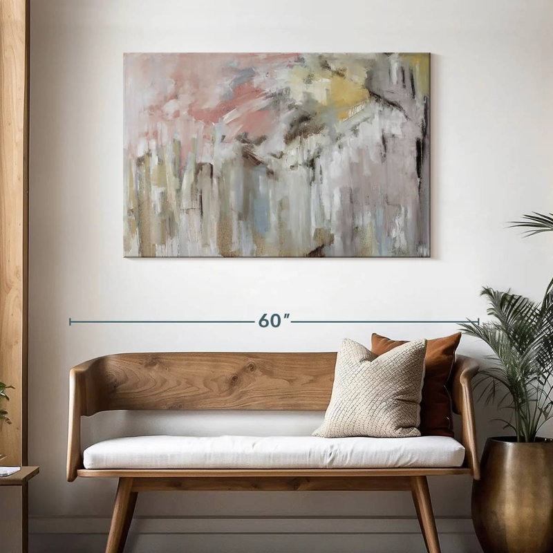 Avery Spring Splash Abstract, 30" H x 45" W