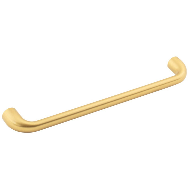 Loxley Bar Pull, Brushed Gold, 6 5/16"