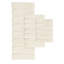 Tapis de bain, 21 x 34 po, 100% rayé, couleur douce, antidérapant, lavable à la machine 21 x 34 po, motif rayé, teint, envers antidérapant-538041648-538041650