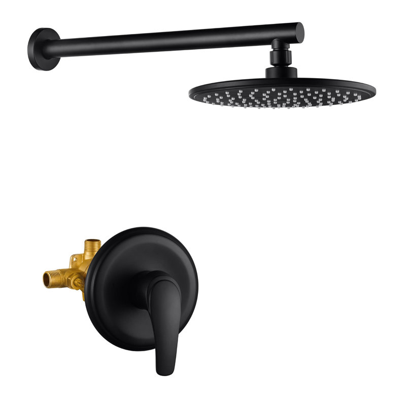 All-In-One Kit with Rough in-Valve, Black