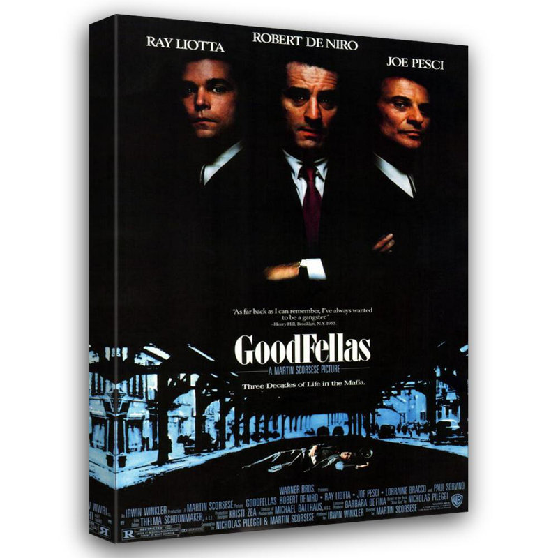 Goodfellas, H 40 po x l 27 po