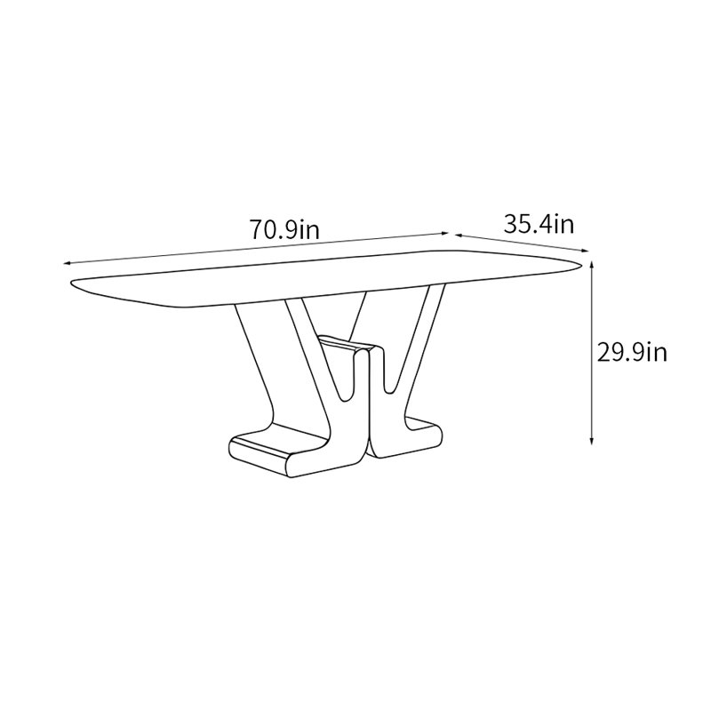 Zeyn, 29.9"H x 70.9"L x 35.4"W
