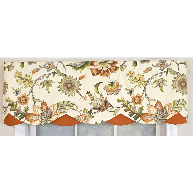 Zanzibar Petticoat Valance, Orange