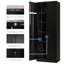 Armoire de rangement simple en acier Lynika (H 86,6 po x l 31,5 po x P 15,75 po)