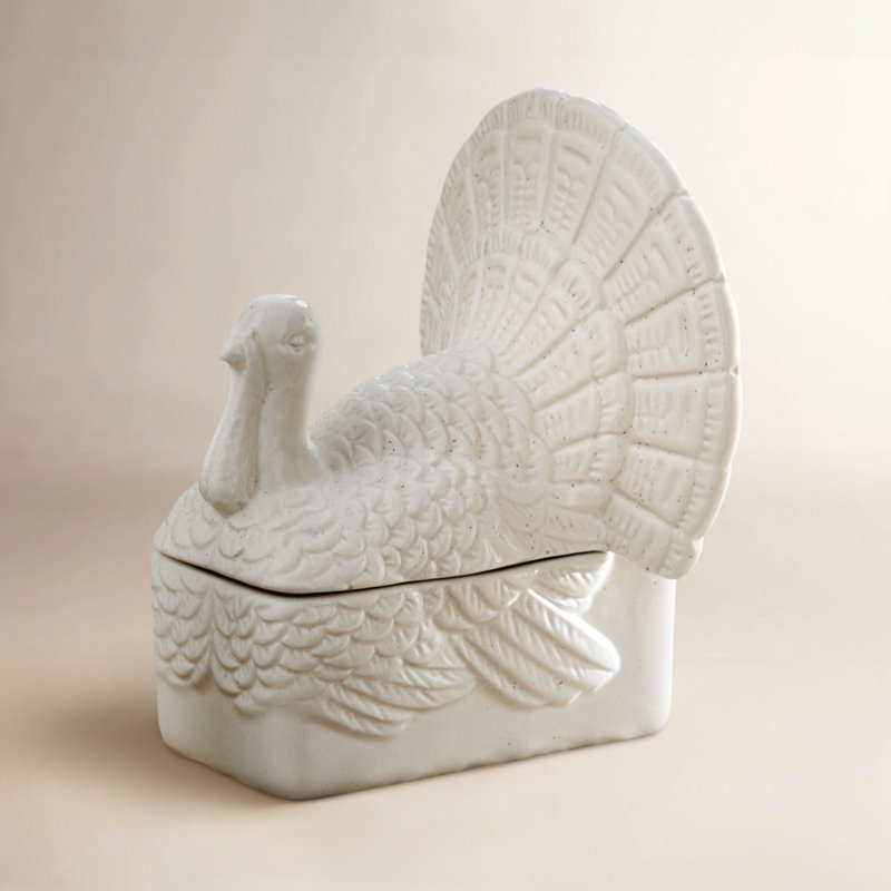 Turkey Butter Dish