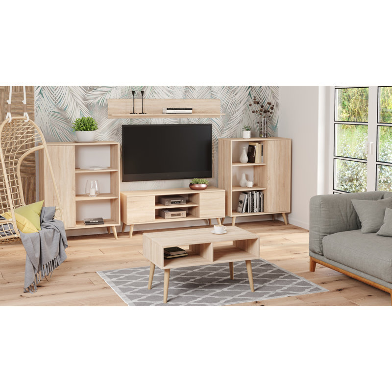Juan 1 - Door Standard Accent Cabinet, Sonoma Oak
