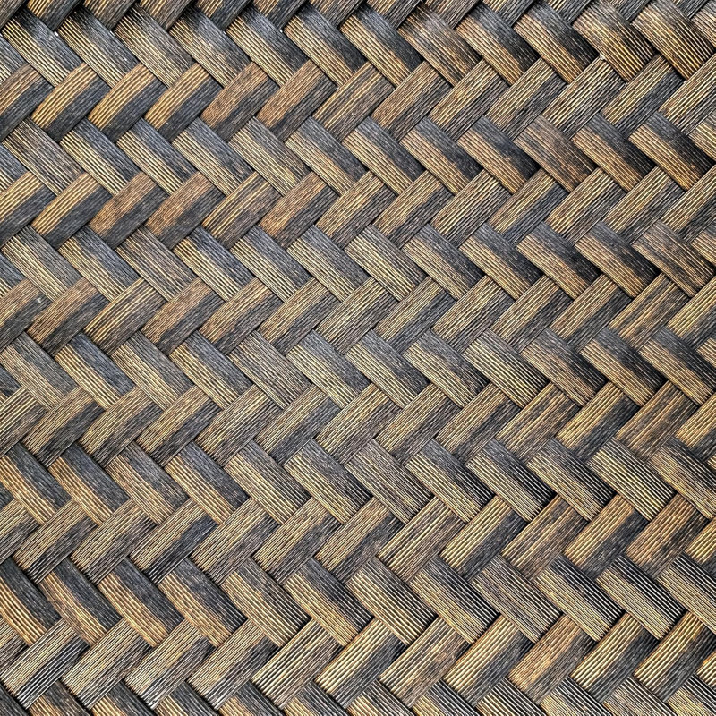 Large Woven Storage Baskets With Handles - 4 Pack Decorative Rectangular Organizer Bins For Shelves, Closet, Laundry And Home Organization