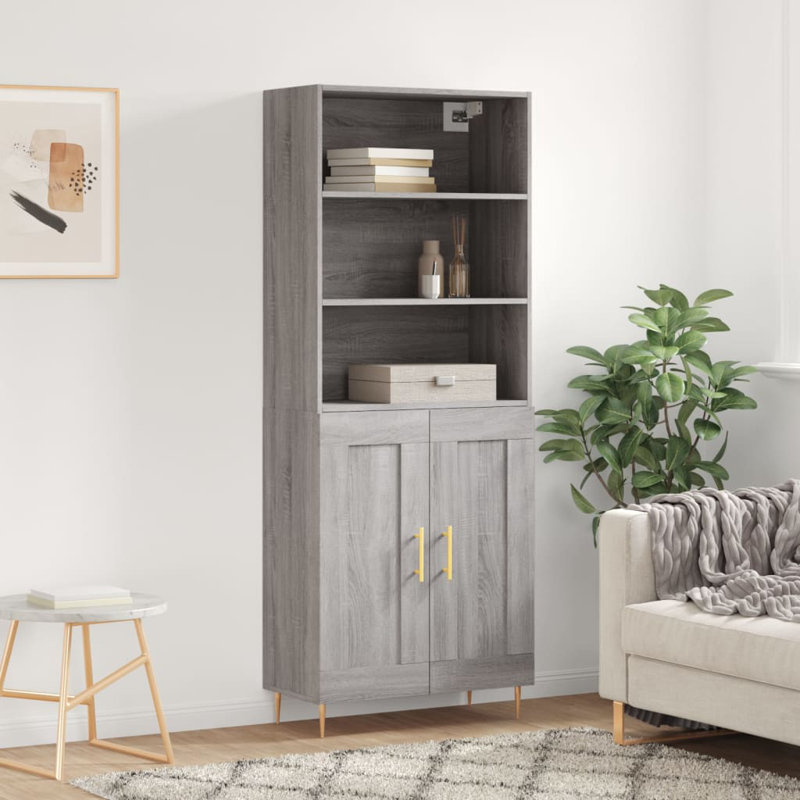 Misener 69.5cm Sideboard, Grey Sonoma