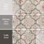 Carrelage de sol en porcelaine 9 po x 9 po Mernico