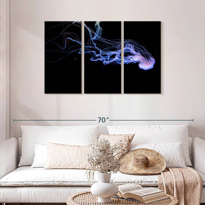 Atlantic Sea Nettle, 28" H x 45" W