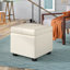 Cube carré avec rangement 18,1 po Maiden-33309694