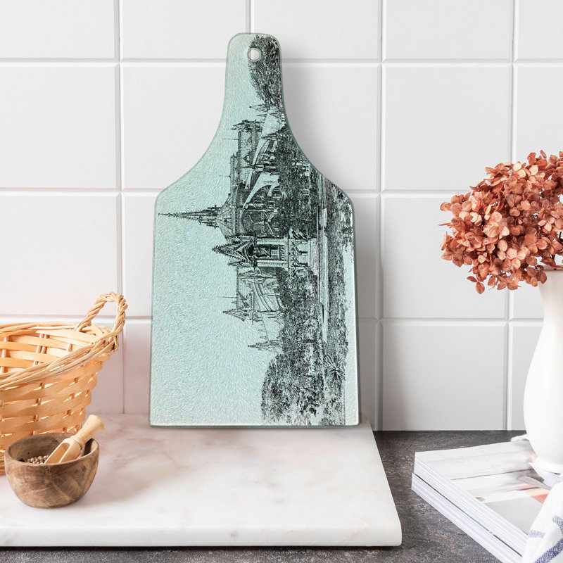 Planche à découper en verre East Urban Home
