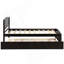 Lit plateforme simple avec lit gigogne-324240586