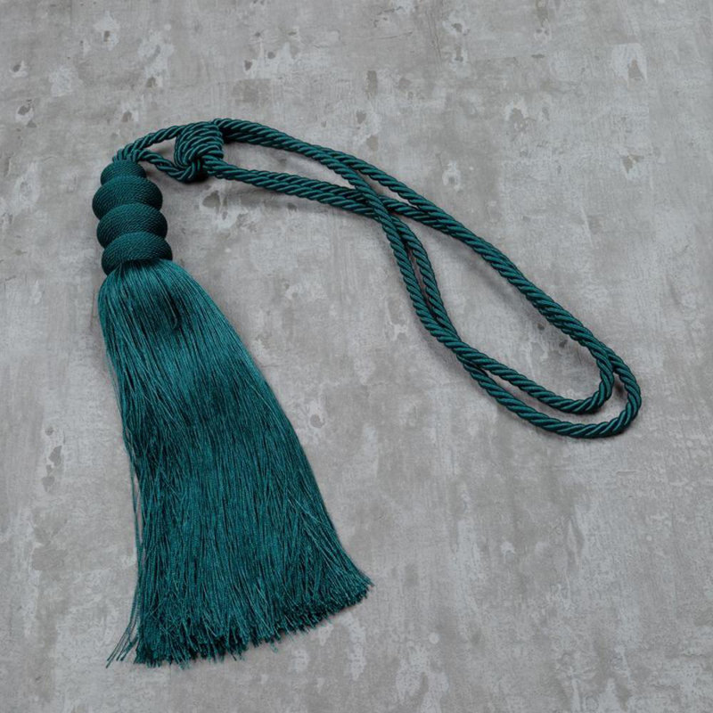 Louisbourg Fabric 10cm Curtain Tieback, Blue