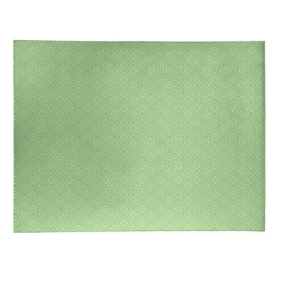 Tapis de zone verte en treillis carré