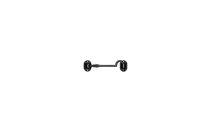 British Style Cabin Lock, Black