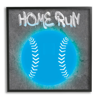 Ba-867-Framed " Home Run Urban Sports "