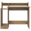 Desk With Desk Lamps 97 X 45 X 90 Cm Engineered Wood-473902502