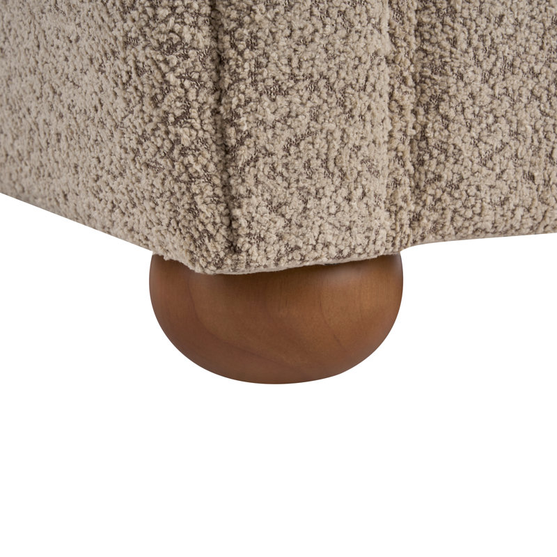 Fauteuil d'appoint Soren, Marron clair