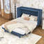 Grand lit escamotable en bois avec lattes-465326363