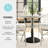 Martha Stewart Lily Pond 31" Round All-Weather Patio Bistro Dining Table-109713932