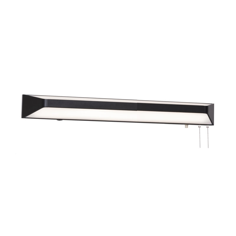 Laketria Acrylic LED Flush Mount, Black