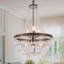 Lustre empire en cristal 6 lumières Emël-1719443883