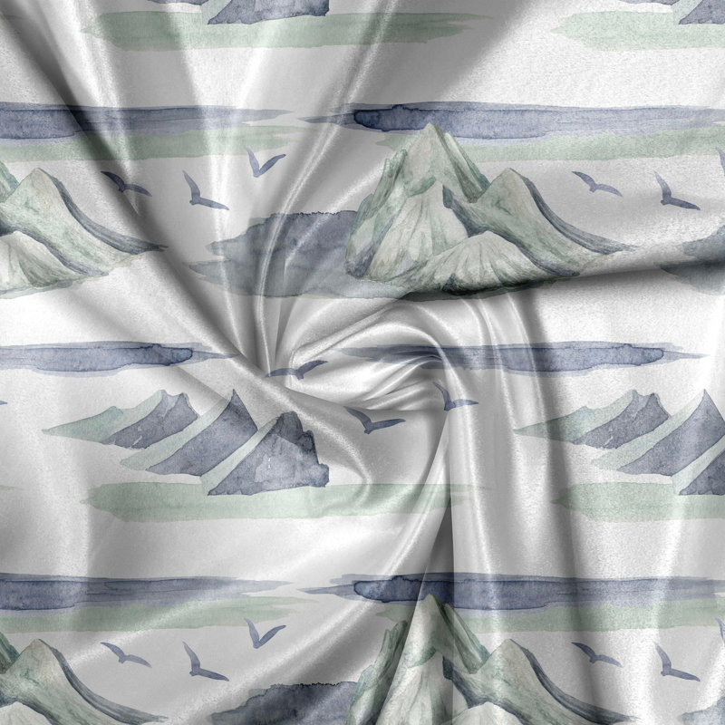 Semi Sheer Curtain Pair