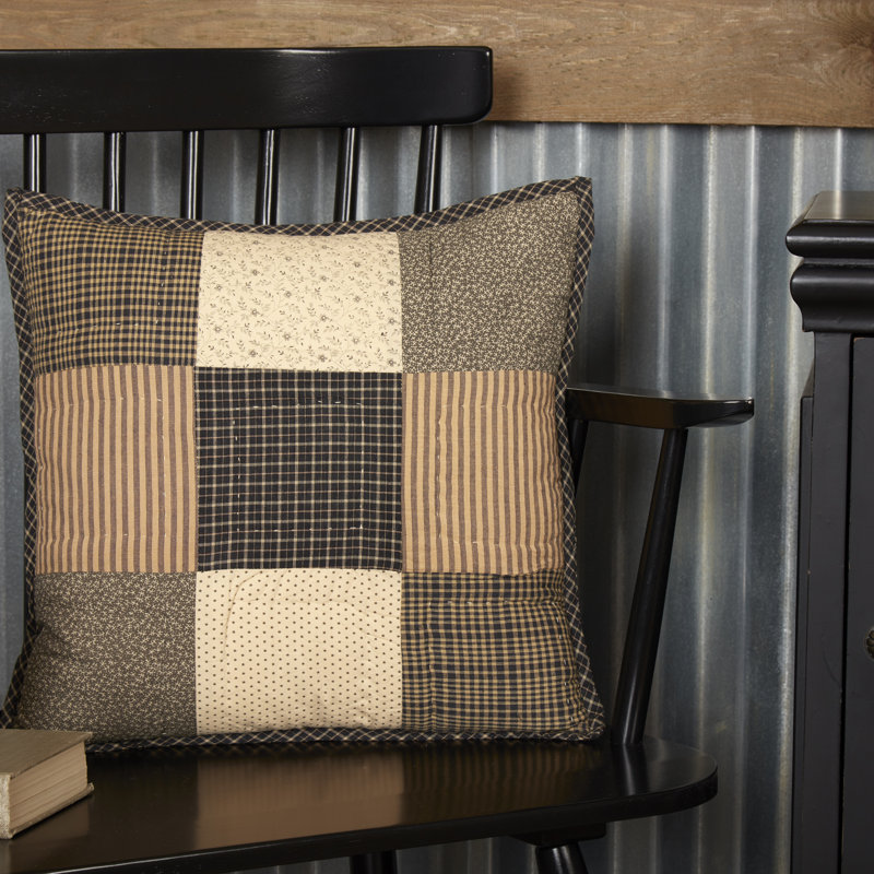 Housse et insert de coussin carré en coton Kettle Grove