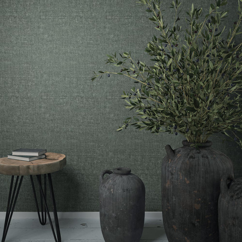 The Loft Collection Wicker Effect Wallpaper Roll, Red