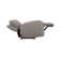 Alonzo 38" Upholstered Zero Gravity Power Recliner with Adjustable Headrest with Flared Arms