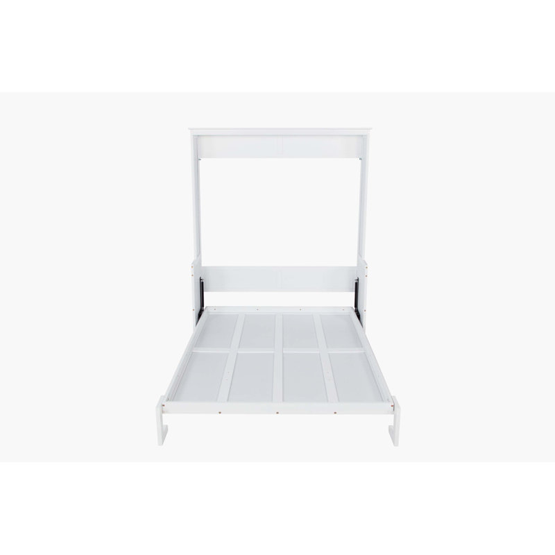 Armoire-lit escamotable Wallacia, Blanc