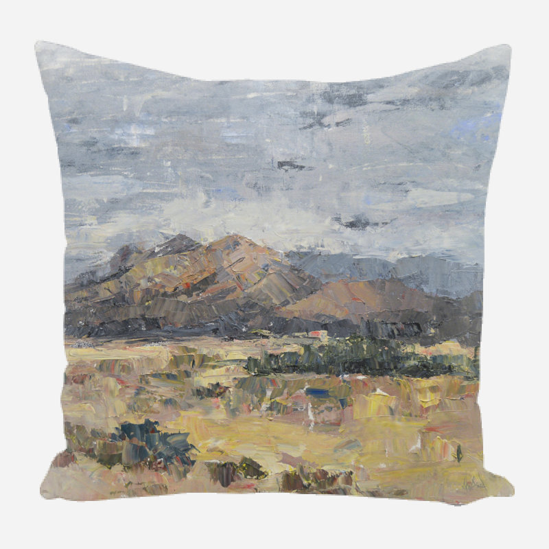 Linen Square Pillow Cover & Insert, 19" x 19"
