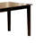Ulverin Espresso Square Dining Table Seats 4