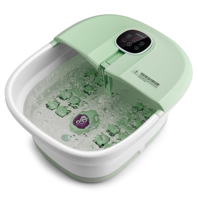 Folding Foot Bath Massage, Green