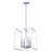 Yoshani 4 - Light Square / Rectangle Chandelier