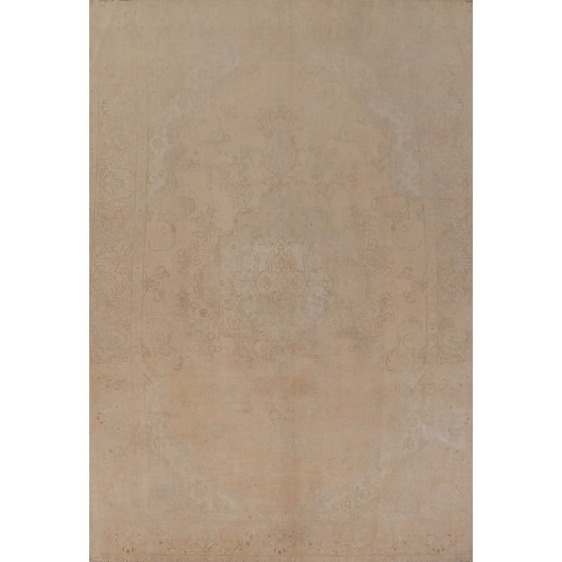Tapis traditionnel en laine fait à la main 8 x 11