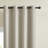 Leming Linen Like Polyester Blackout Room Darkening Grommet Curtain Pair-404080740-409431668