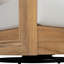Chaise pivotante en teck Montford